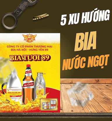 5 xu hướng Bia nước ngọt