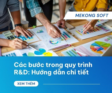 Các bước trong quy trình R&D: Hướng dẫn chi tiết từng giai đoạn của dự án nghiên cứu và phát triển.