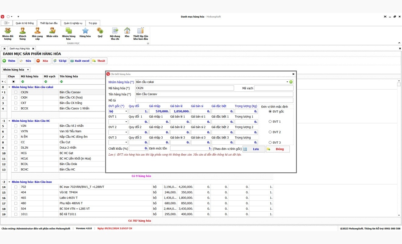 Quản lý bán hàng nhanh và chính xác