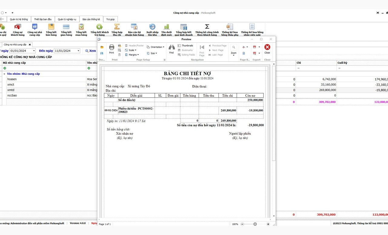 Quản lý công nợ khách hàng minh bạch
