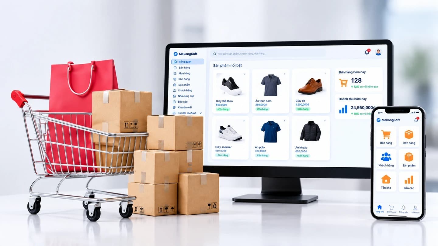 Hệ thống phần mềm bán hàng online