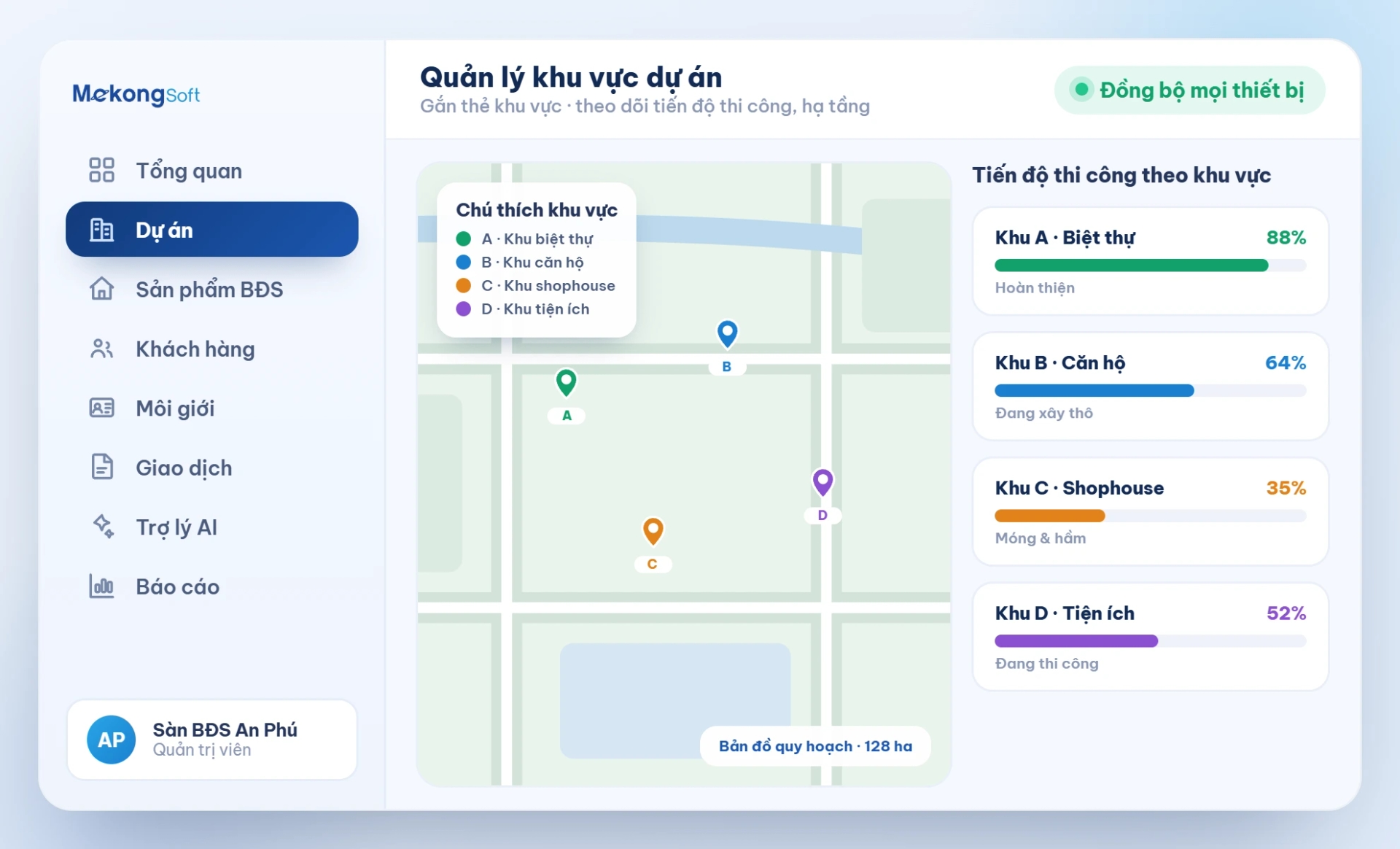 Quản lý khu vực dự án bất động sản