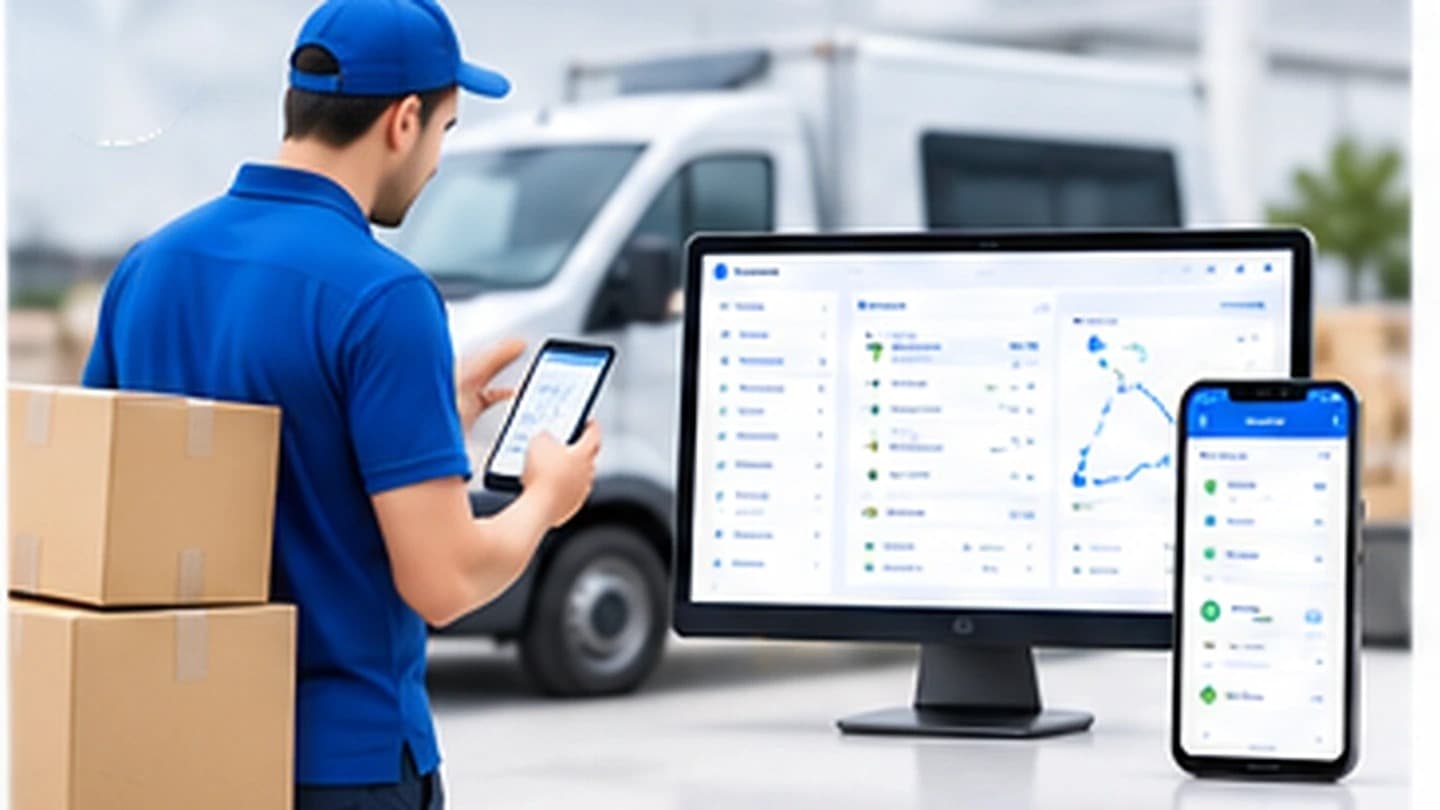 Hệ thống phần mềm, app bán hàng, quản lý nhân viên giao hàng, công nợ
