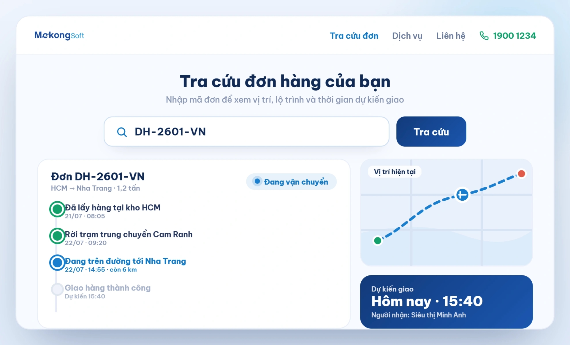 Tra cứu đơn hàng