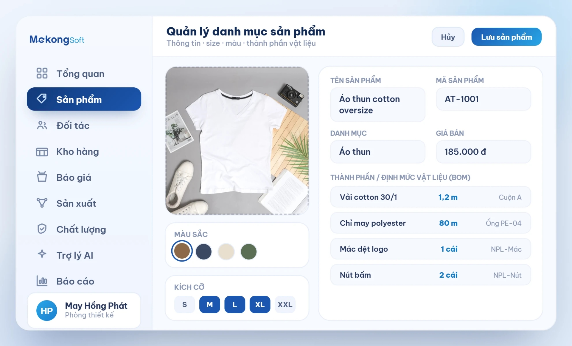 Quản lý catalogue