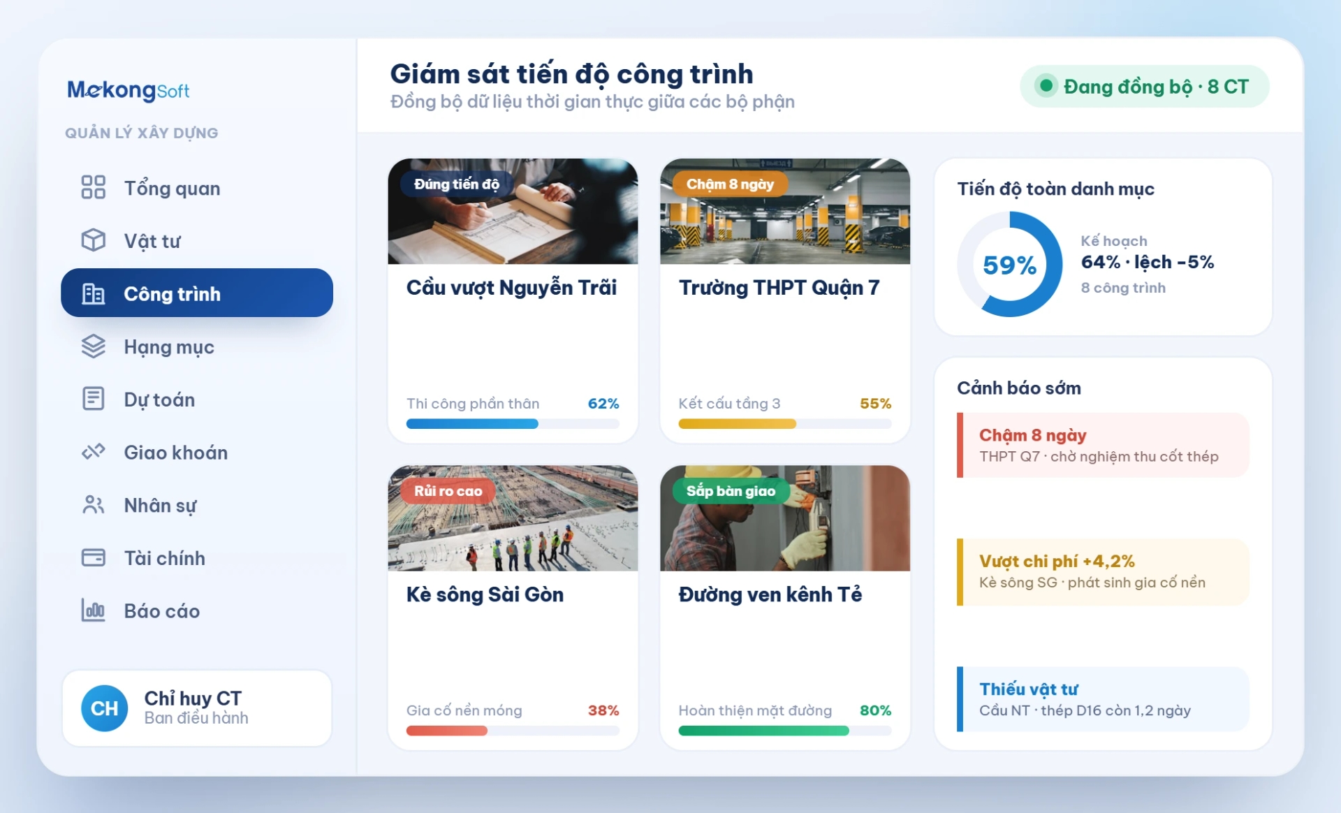 Quản lý công trình
