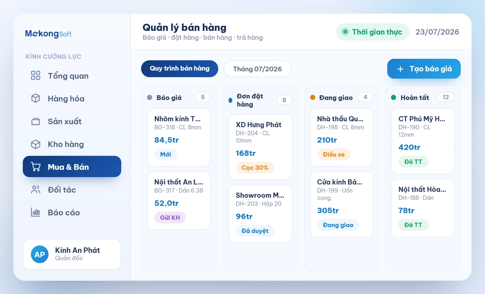 Quản lý bán hàng