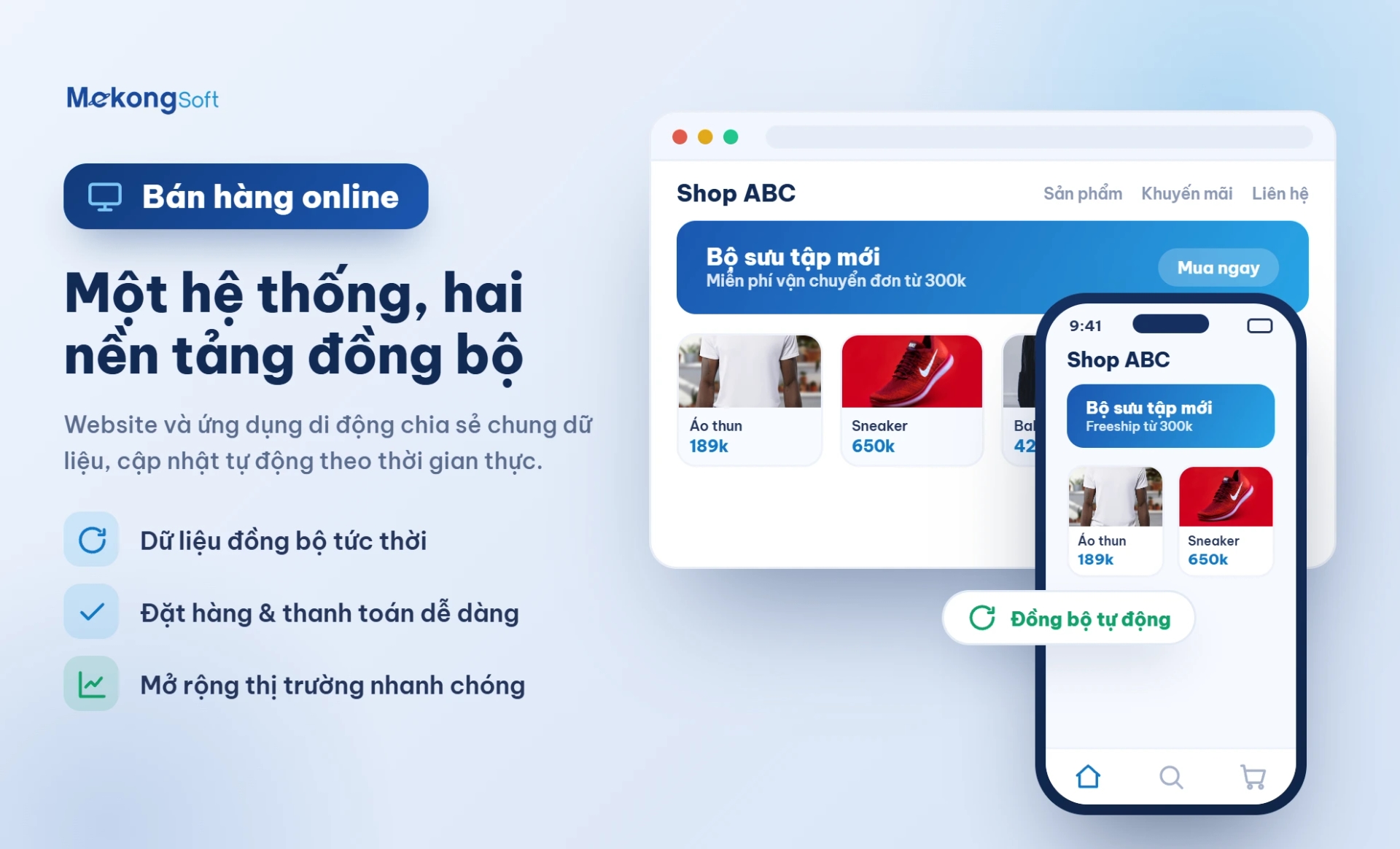 Website và ứng dụng di động