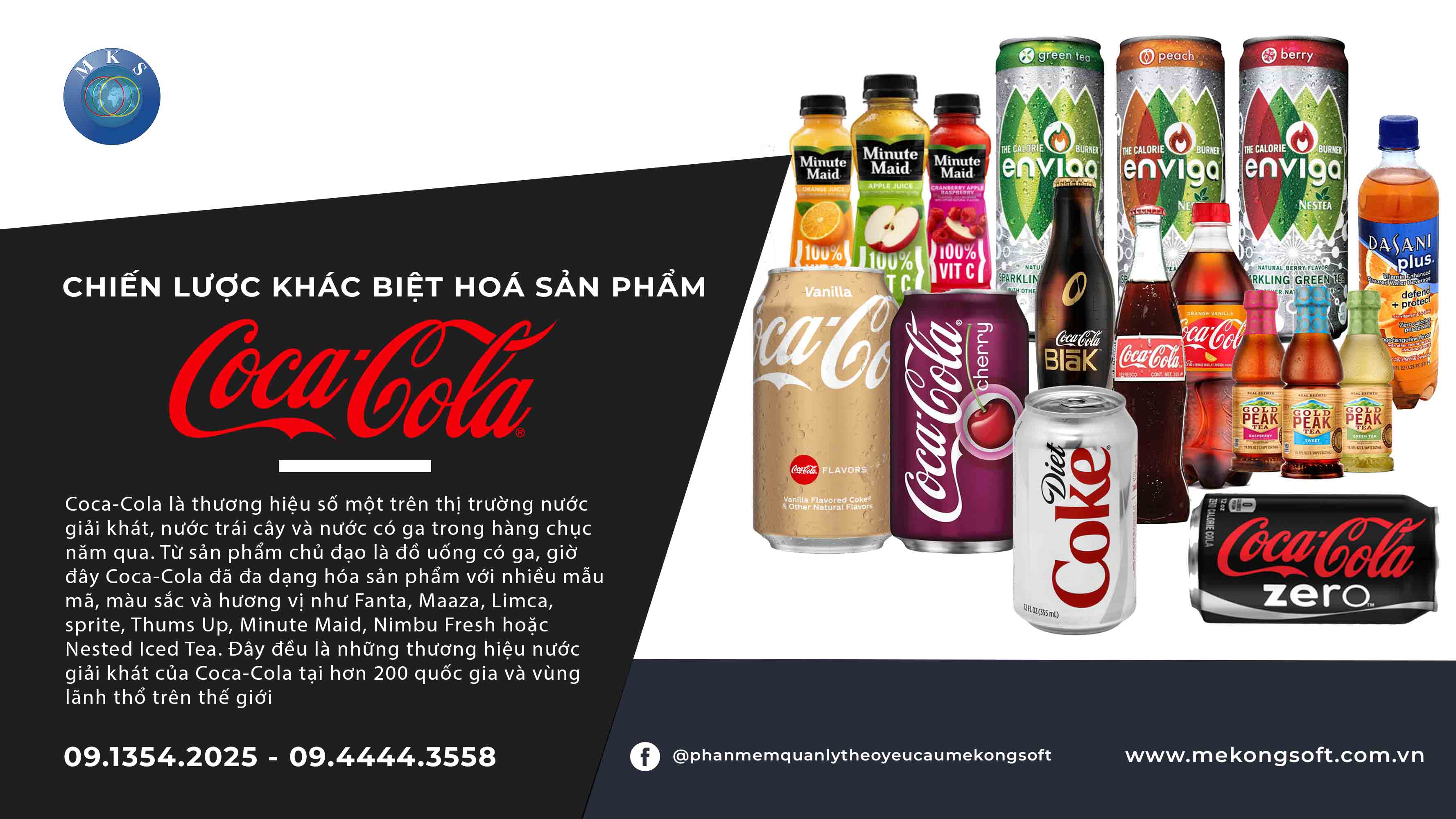 Chiến lược khác biệt hóa sản phẩm của Coca-Cola
