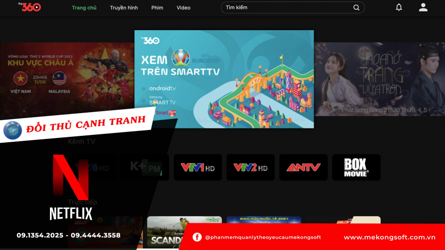 TV360 - đối thủ cạnh tranh của Netflix