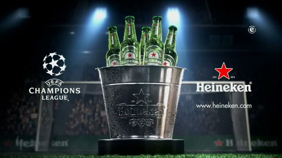 Heineken tài trợ cho UEFA