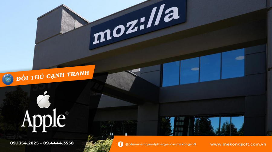 Mozilla - đối thủ cạnh tranh của Apple