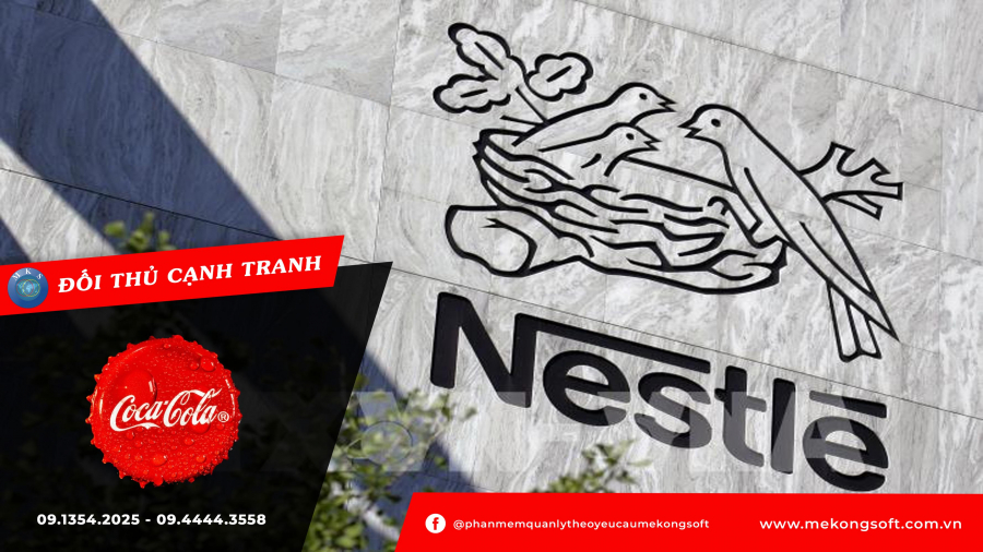 Nestle - đối thủ cạnh tranh của Coca-Cola