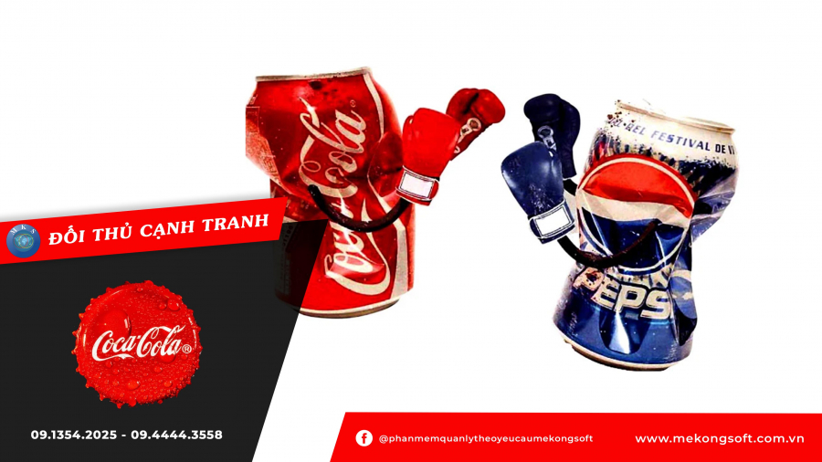 Pepsico - đối thủ cạnh tranh của Coca-Cola