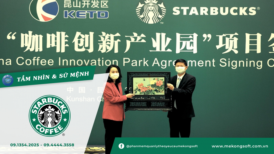 Thành lập dự án Starbucks China Coffee Innovation Park 