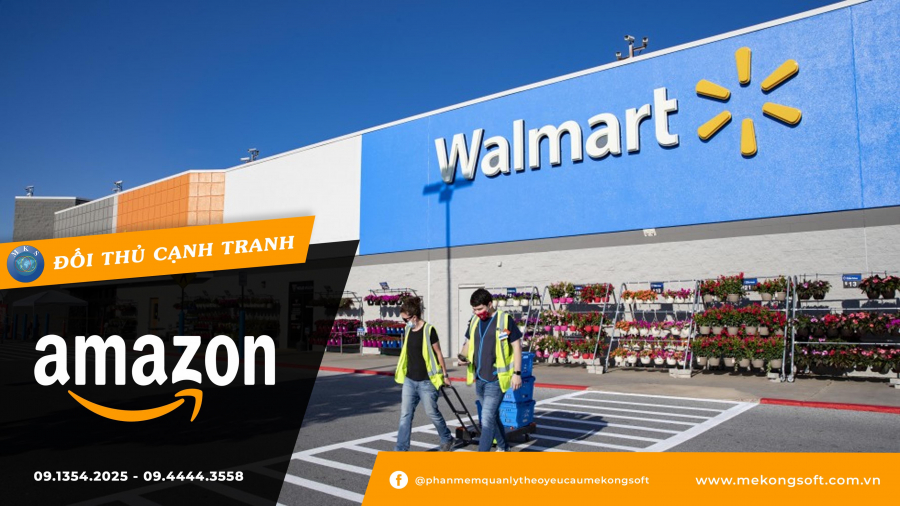 Walmart - Đối thủ cạnh tranh của Amazon