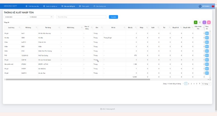Phần mềm có giao diện dễ hiểu giúp người dùng mới tiếp cận nhanh mà không gặp khó khăn