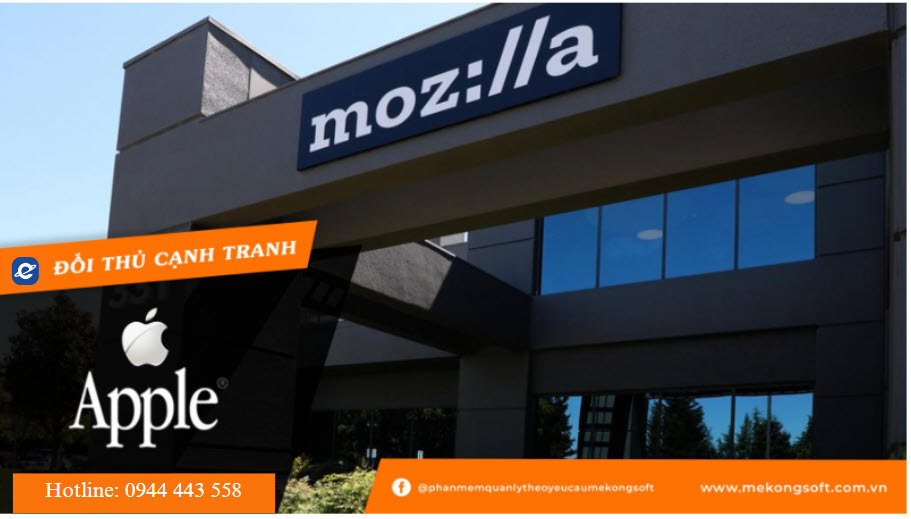 Mozilla - đối thủ cạnh tranh của Apple