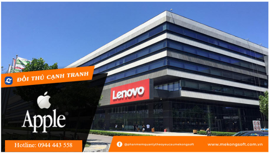 Lenovo - đối thủ cạnh tranh của Apple