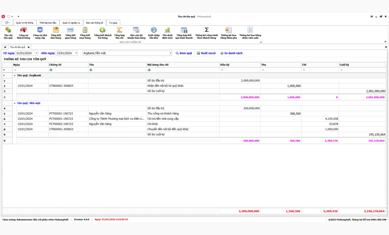 Phần mềm giúp thêm, sửa và phân loại sản phẩm theo nhóm một cách nhanh chóng và chính xác