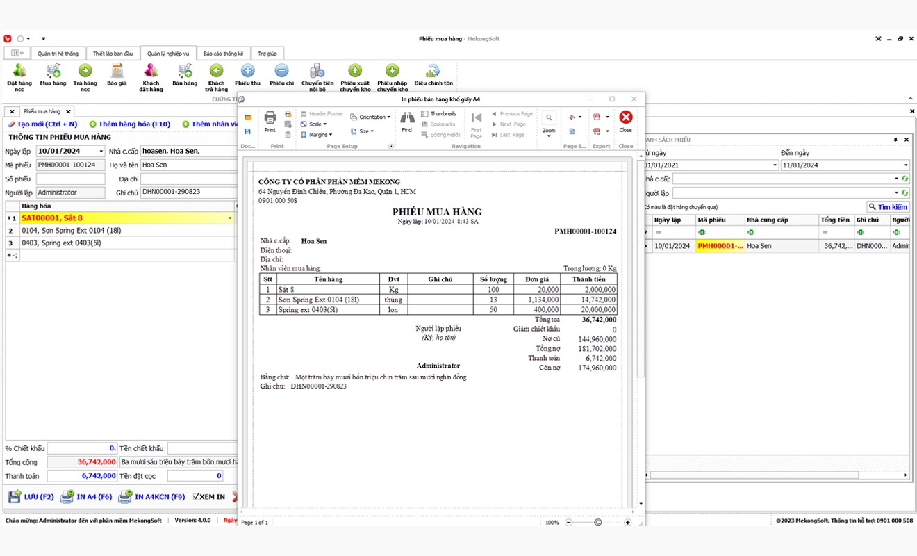 Dịch vụ hỗ trợ kỹ thuật và bảo trì là yếu tố rất quan trọng khi chọn phần mềm bán hàng