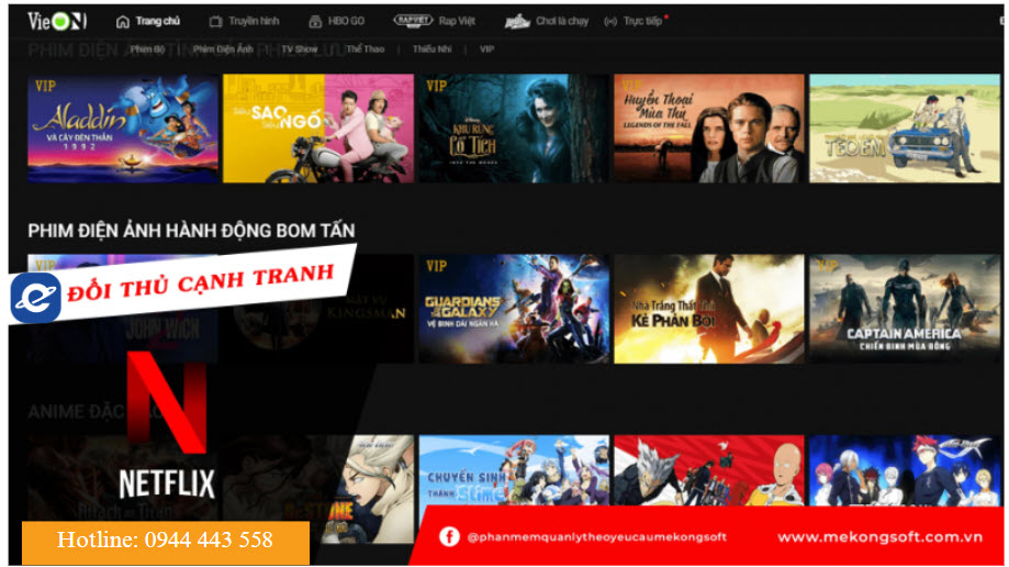 TV360 - đối thủ cạnh tranh của Netflix