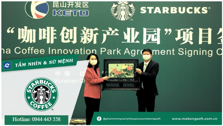 Thành lập dự án Starbucks China Coffee Innovation Park