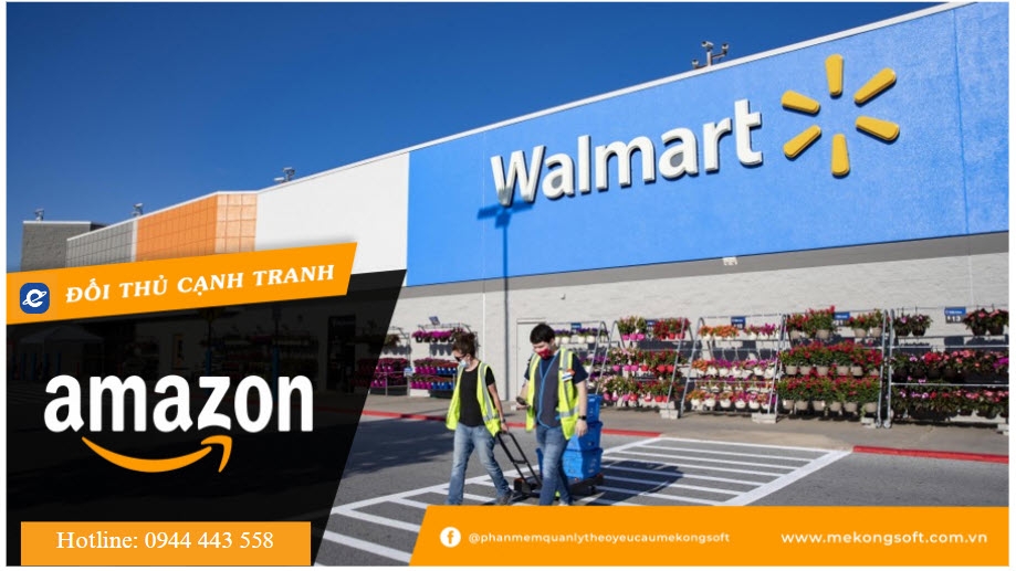 Walmart - Đối thủ cạnh tranh của Amazon