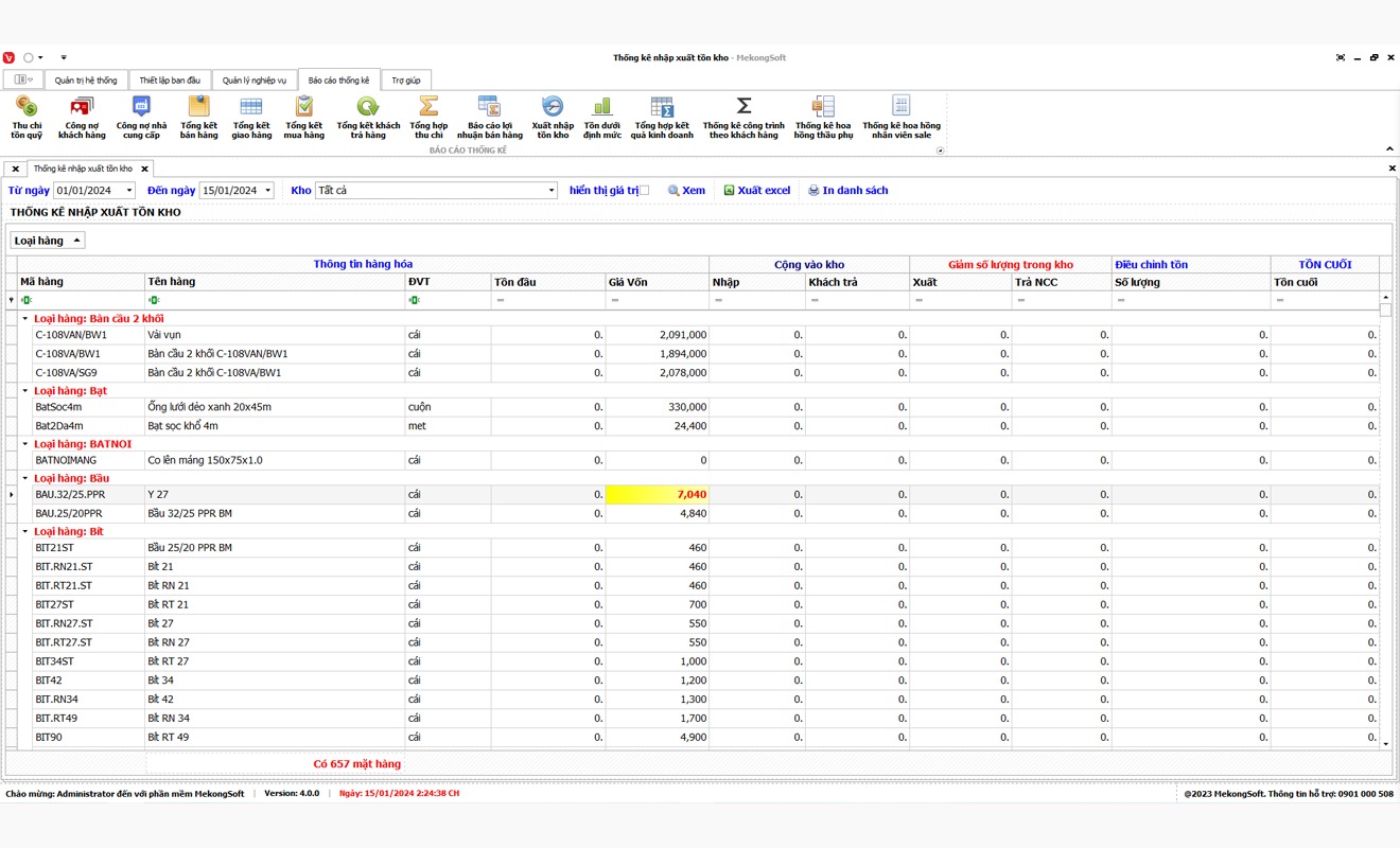 Phần mềm hỗ trợ tạo hóa đơn nhanh chóng và chính xác ngay tại điểm bán hàng