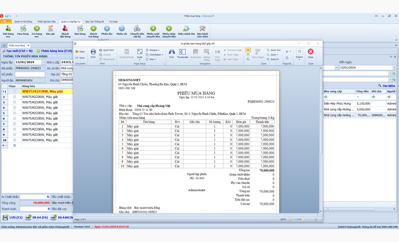 Một hệ thống ERP hiện đại được xây dựng với nhiều mô-đun nhằm phục vụ toàn diện cho doanh nghiệp