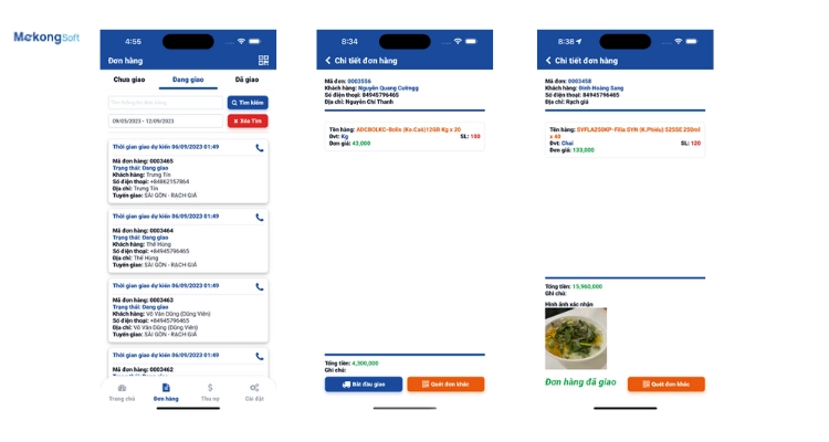 Phần mềm bán hàng cần tự động hóa toàn bộ quá trình xử lý đơn hàng từ khi tiếp nhận đến giao