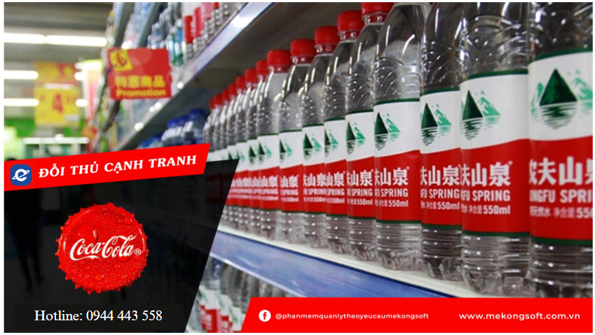 Nongfu Sping - đối thủ cạnh tranh của Coca-Cola