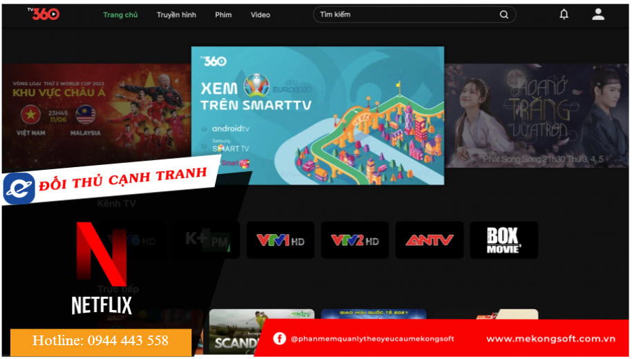 iQIYI - đối thủ cạnh tranh của Netflix