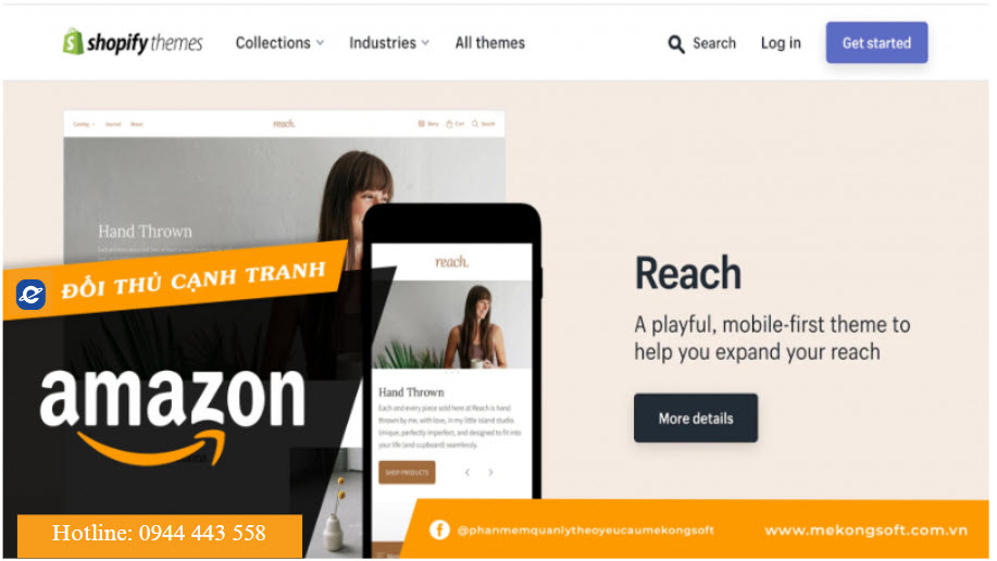 Shopify - đối thủ cạnh tranh của Amazon