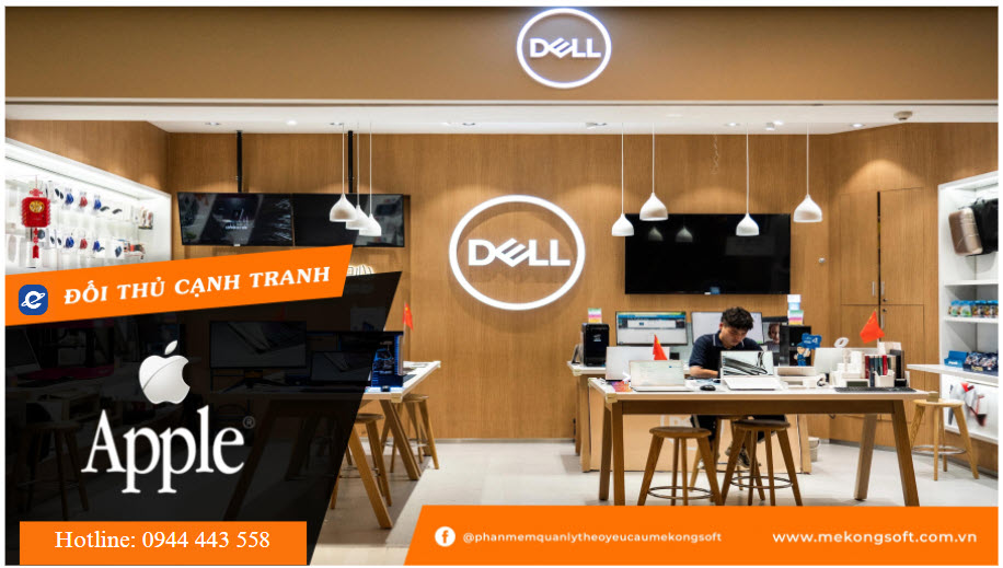 Dell - đối thủ cạnh tranh của Apple