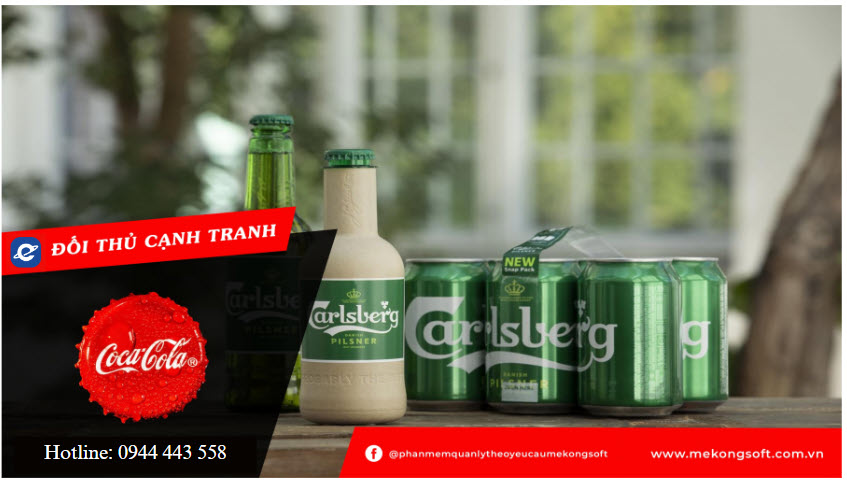 Carlsberg đối thủ cạnh tranh của Coca-Cola